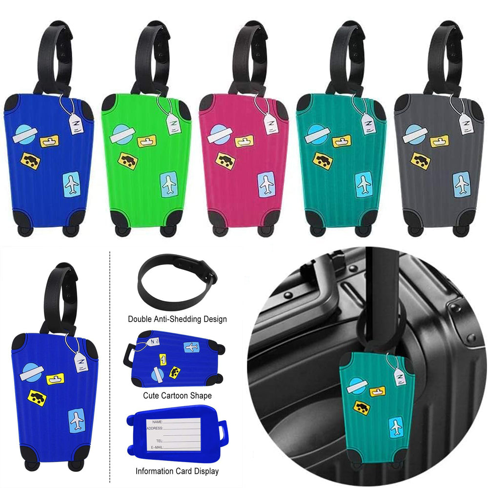 Silicone Travel Luggage Tags